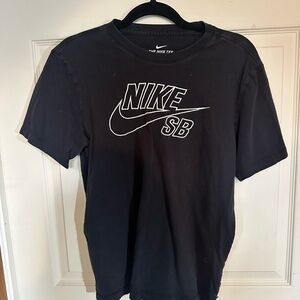 Nike Black Short Sleeve Tee with SB Logo